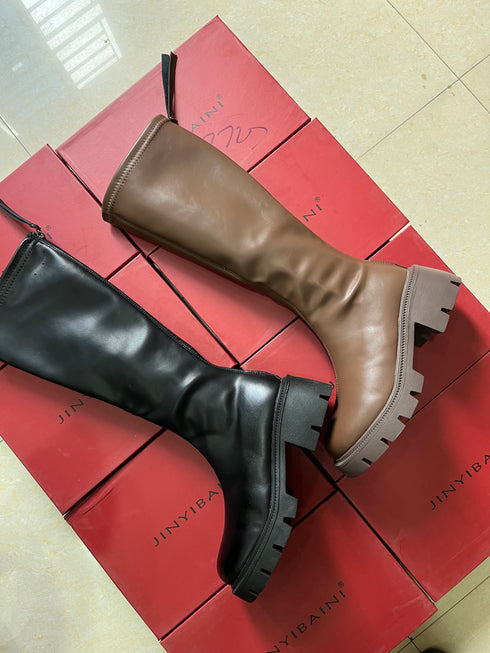 Ladies Over-knee Knight Boots